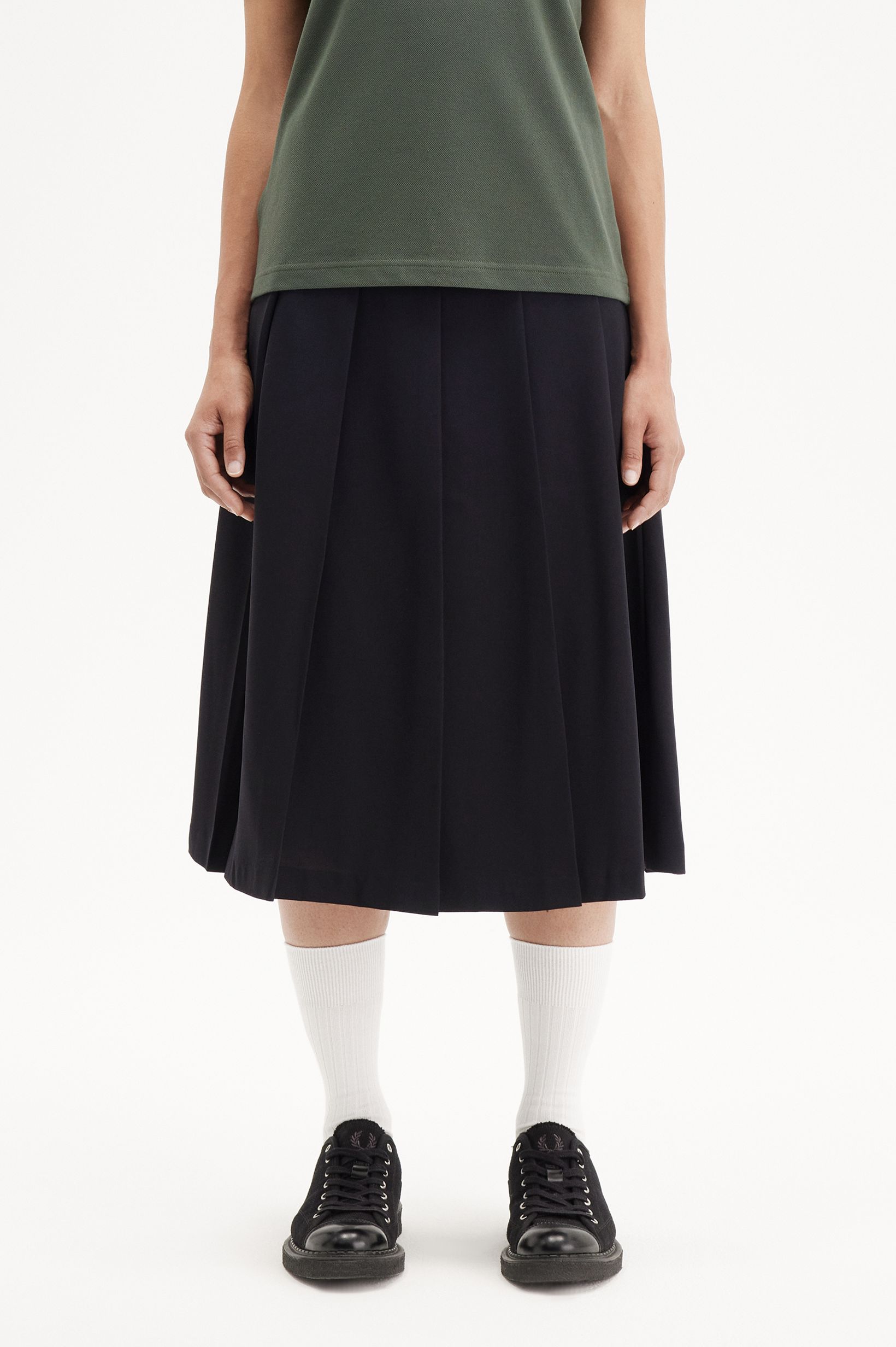 Pleated Skirt(6 102：BLACK): | FRED PERRY JAPAN | フレッドペリー