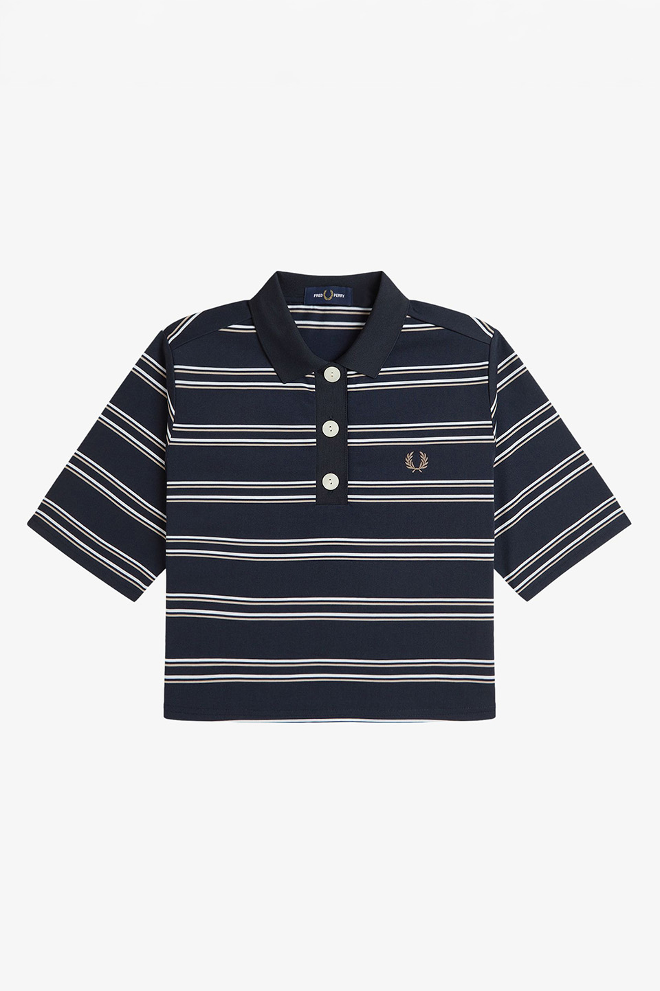 Striped Polo Shirt(10 608：NAVY): | FRED PERRY JAPAN | フレッド