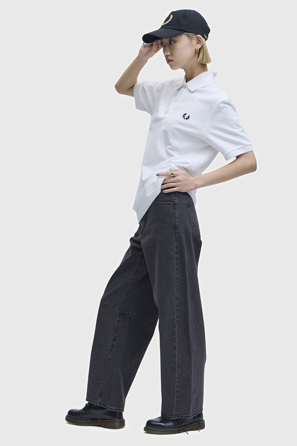 The Fred Perry Shirt - M3(36 100：WHITE): | FRED PERRY JAPAN