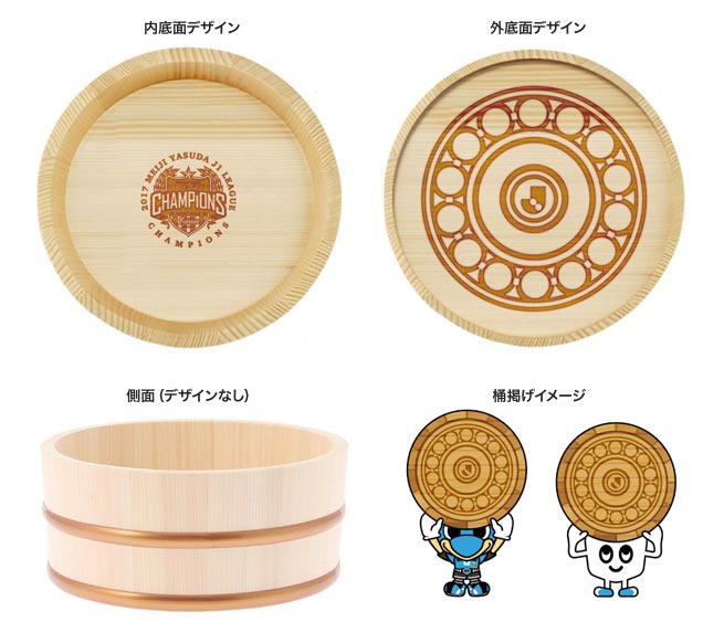 2017 優勝記念 フロ桶 2017明治安田生命J1リーグ「優勝記念グッズ」（第1