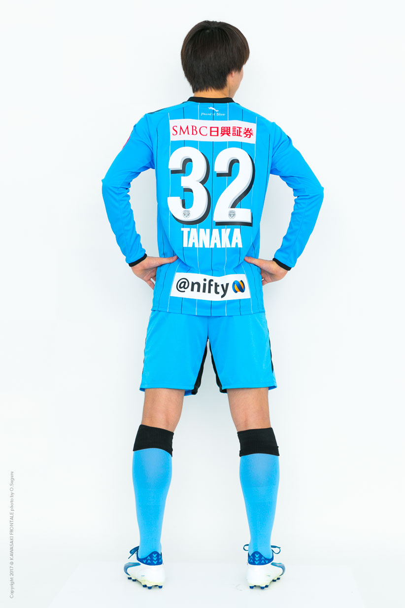 MF32／田中碧選手 | 選手・スタッフプロフィール2017 : KAWASAKI FRONTALE