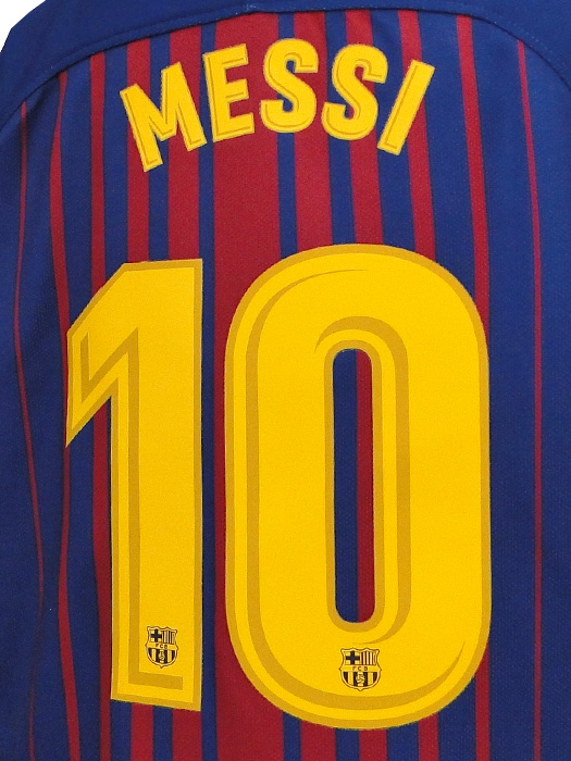 ナイキ) NIKE/17/18バルセロナ/ホーム/半袖/ジュニア用/楽天スポンサー