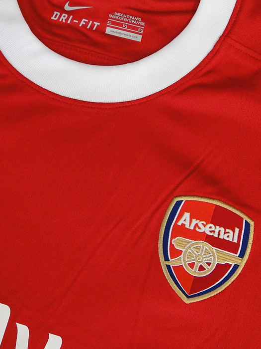 ナイキ) NIKE/10/11アーセナル/ホーム/半袖/ファンペルシー/プレミア