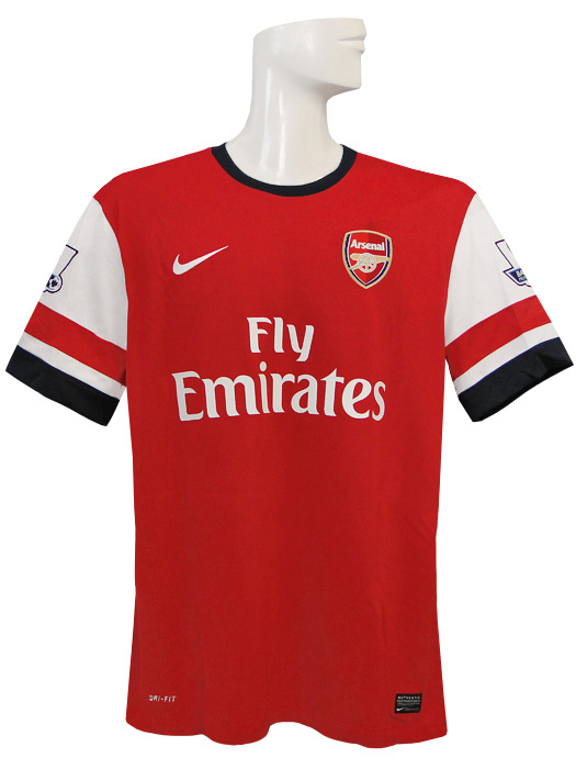 ナイキプレミアリーグアーセナルFCエジルサッカーユニフォームホーム13