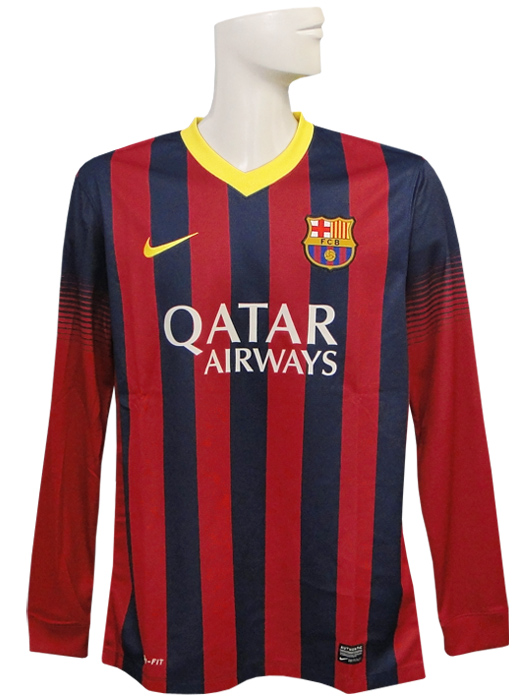 ナイキ) NIKE/13/14バルセロナ/ホーム/長袖/メッシ/547926-413