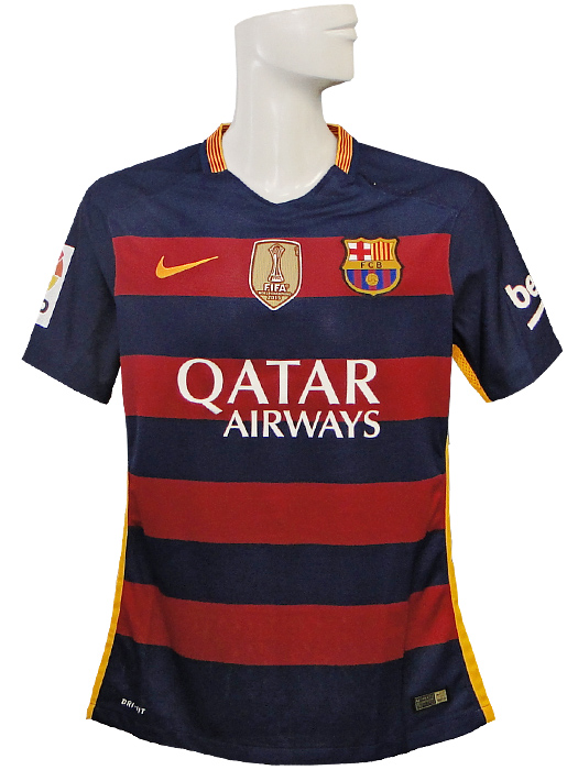 ナイキ) NIKE/15/16/バルセロナ/オーセンティック/ホーム/選手LFP+