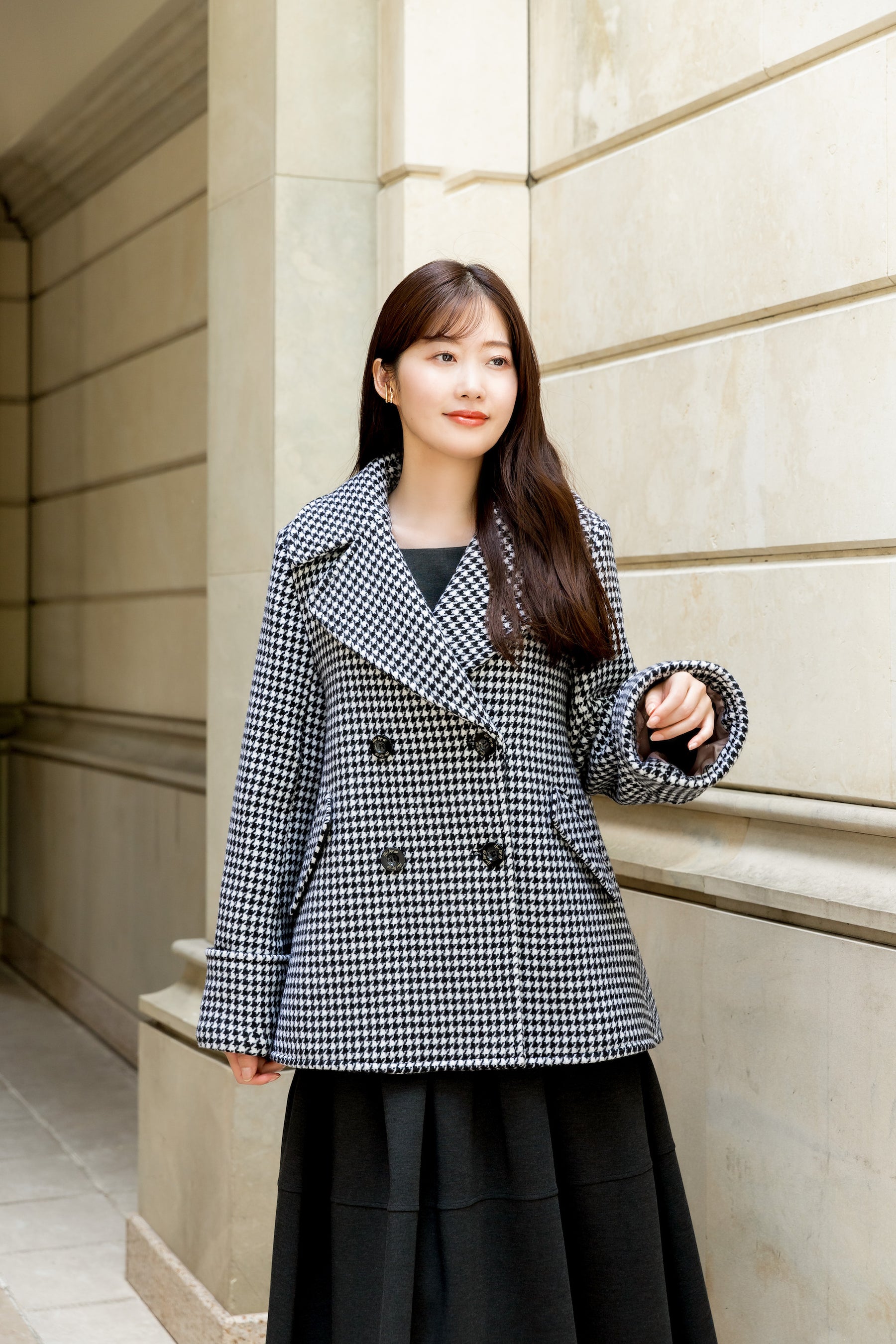 Fubail / Proust Wool-Blend Melton Coat