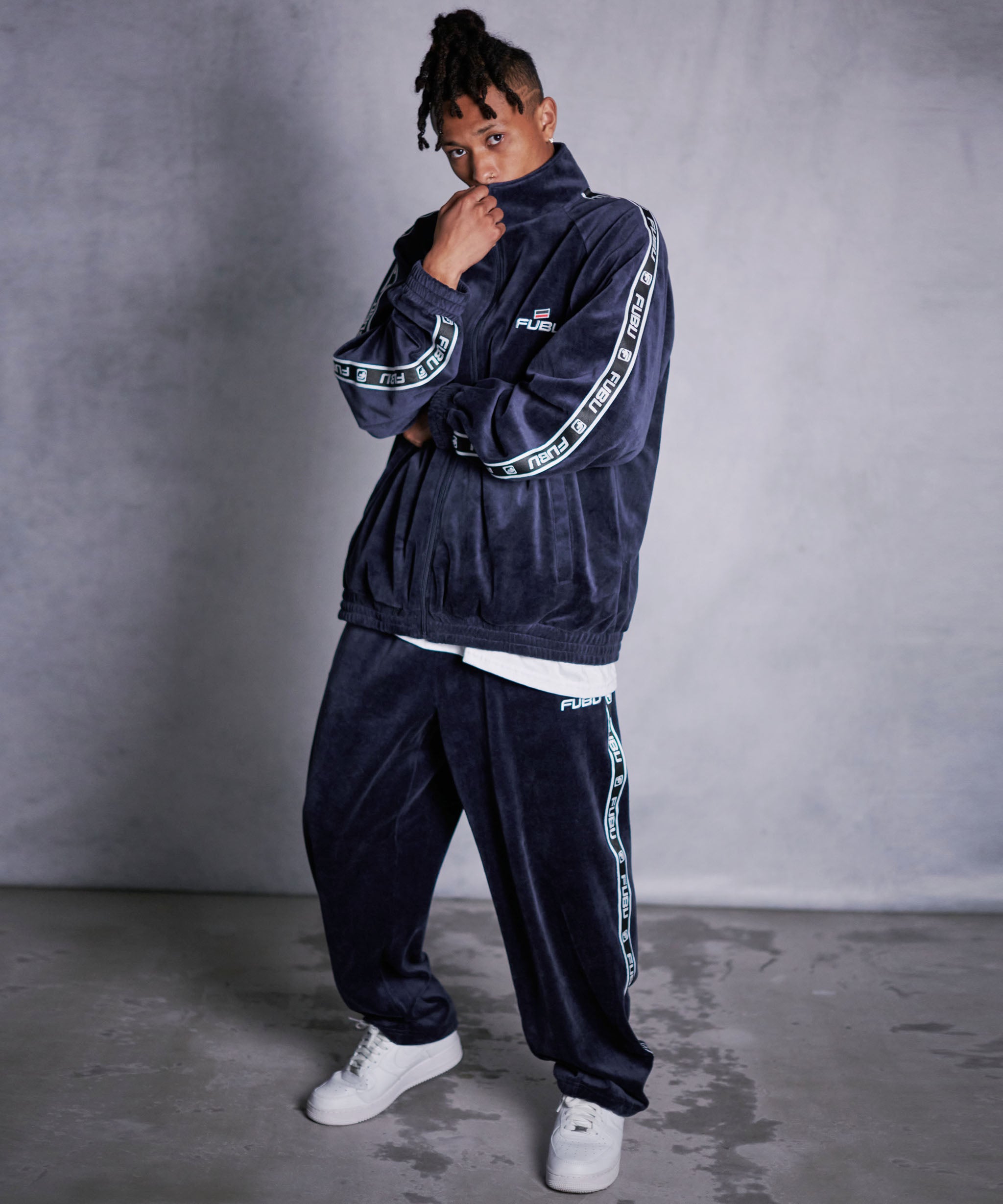 FUBU ベロアジャージ 上下セット indooronline_fubu-025k-008