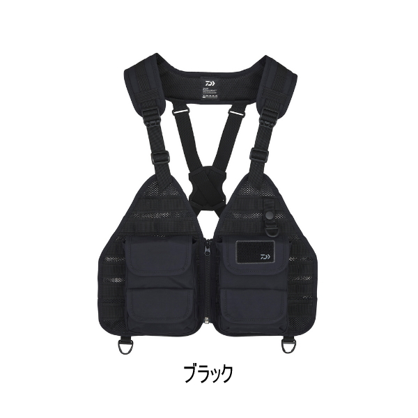 ≪'24年1月新商品！≫ ダイワ 3WAYストリームベスト DV-3324 ブラック