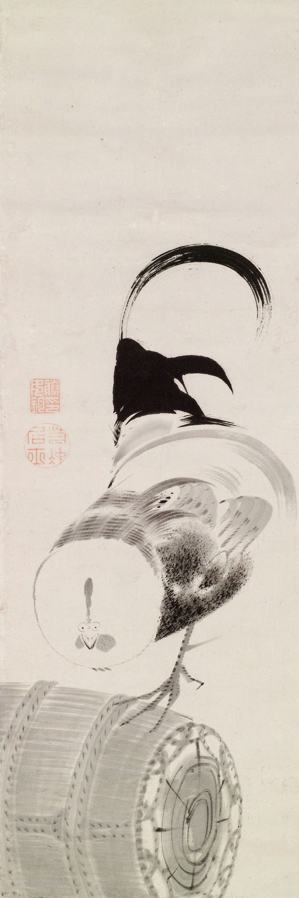 鶏図 | 伊藤若冲 | 収蔵品詳細 | 作品を知る | 東京富士美術館（Tokyo