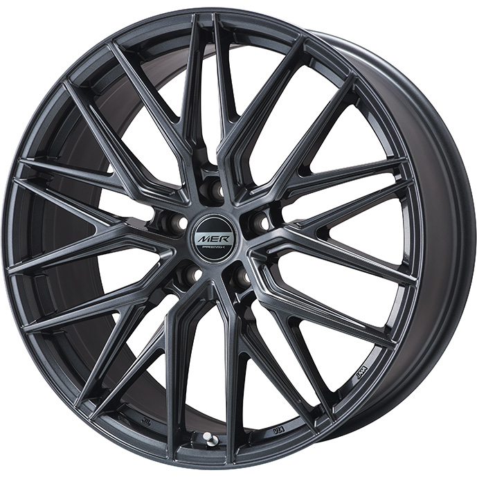 PREMIX/MER XMESH ディープグレー(R14ボルト)（タイヤホイールセット