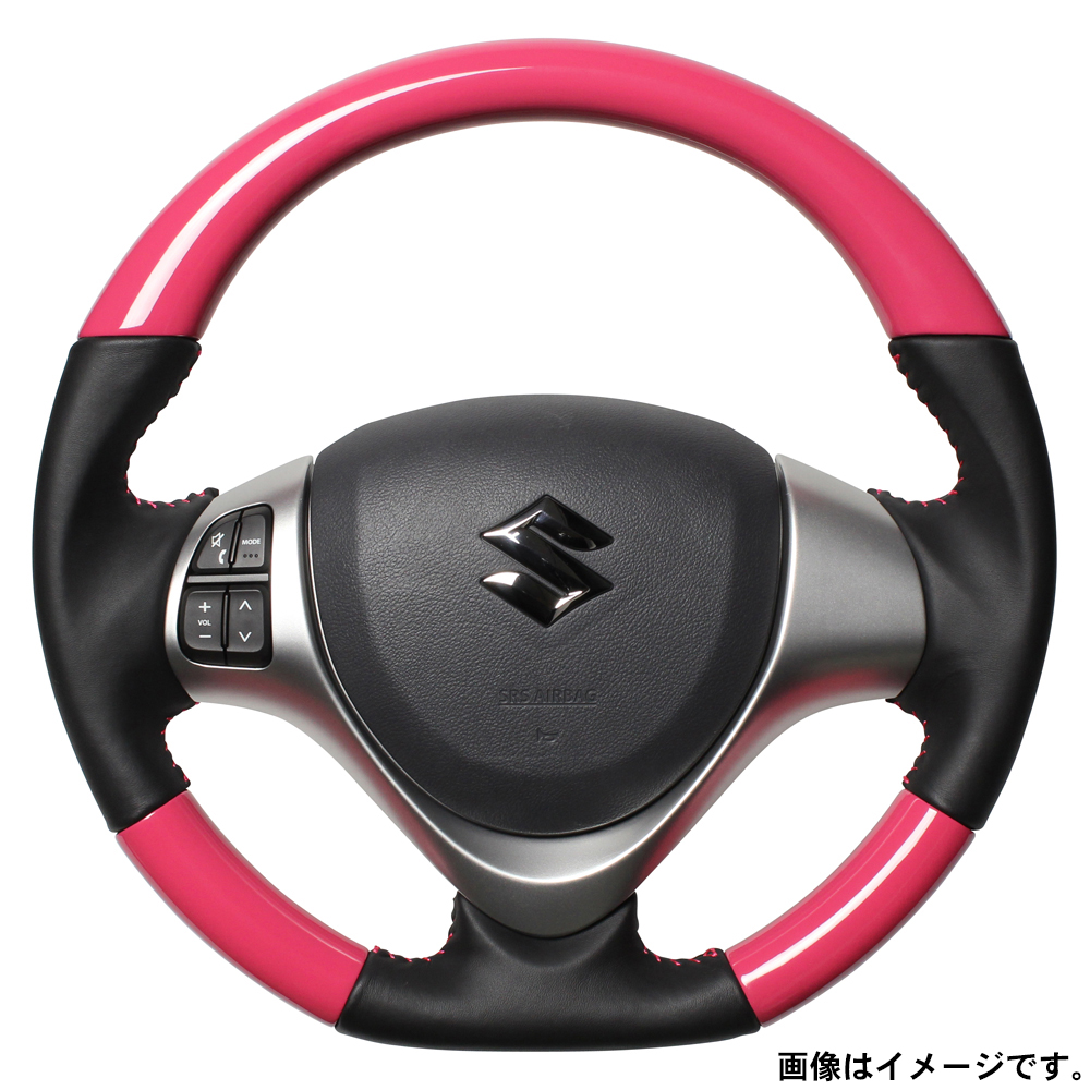 REAL レアル ステアリング オリジナルシリーズ 品番：MR31-PCW-PC 適合