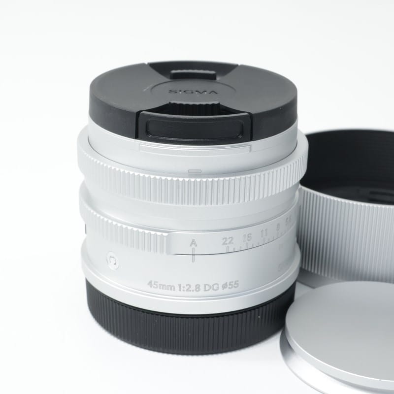 SIGMA 45mm F2.8 DG | Contemporary Lマウント シルバー Aランク 中古