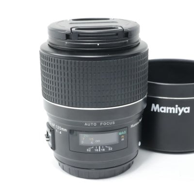 Mamiya 645用 AF 120mm F4 D マクロ AB-ランク 中古｜フジヤカメラ