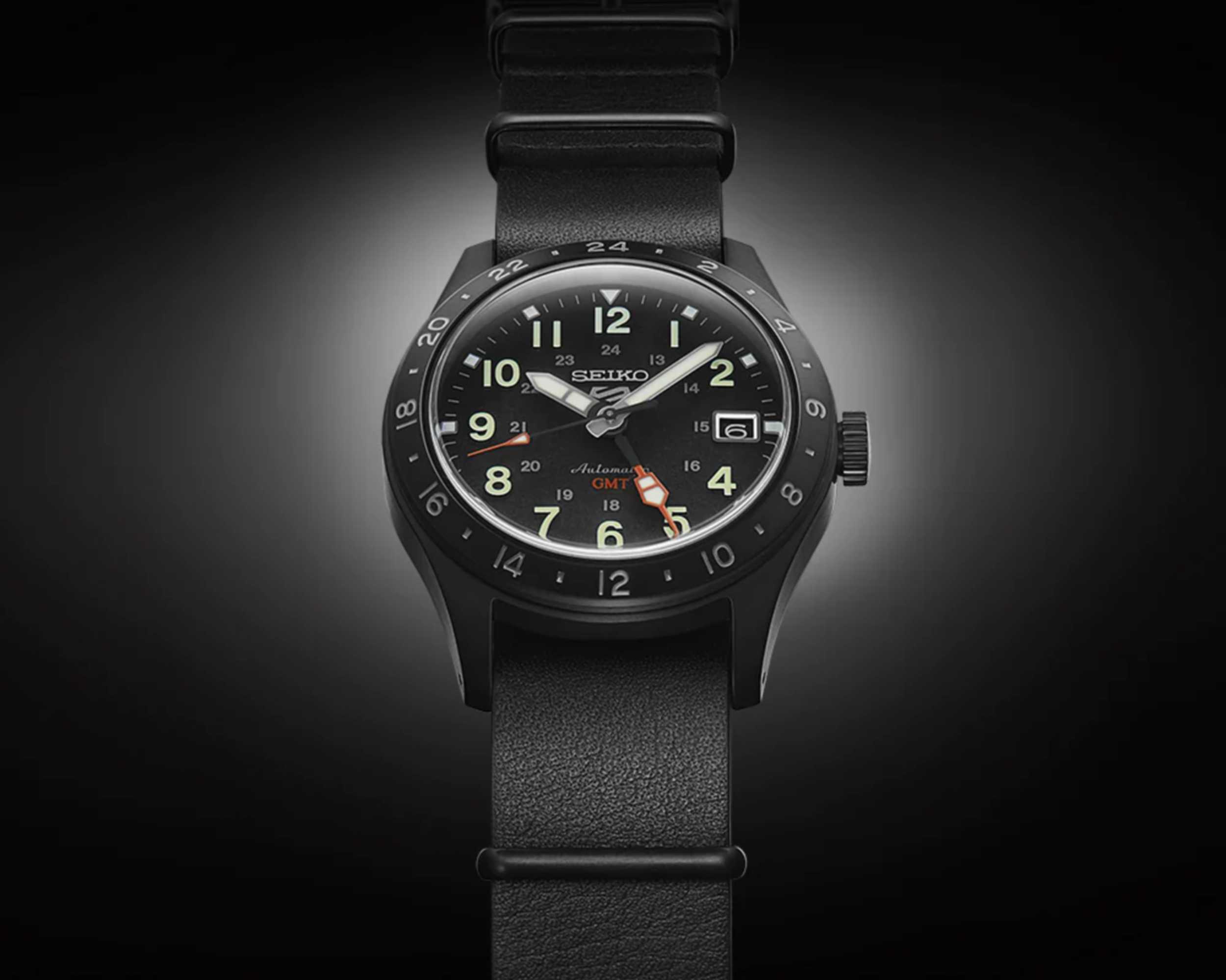 SEIKO 5 SPORTS SBSC013 Field Street Style メカニカル 自動巻 GMT