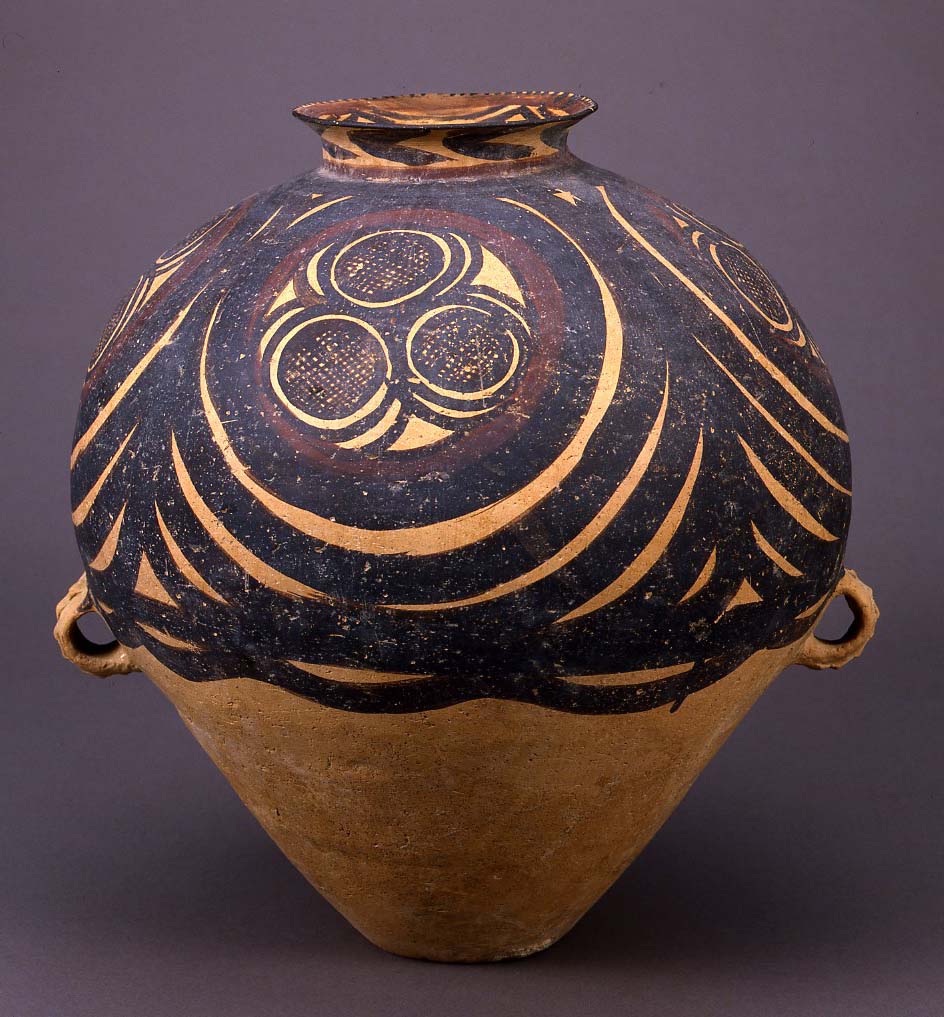 アンダーソン 土器 紅陶双耳器 & 碗 NZ 彩陶双耳壺 文化遺産オンライン