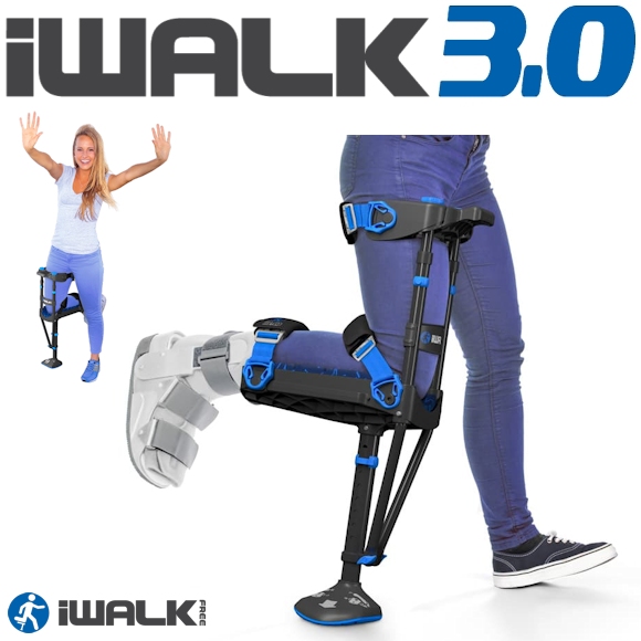 アイウォーク3.0（iWALK3.0）[ハンズフリー松葉杖・ニークラッチ
