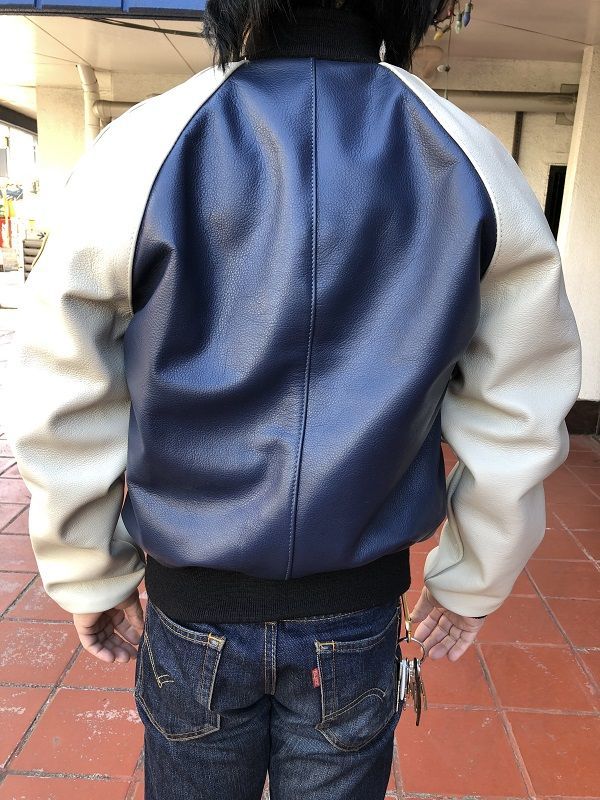 VANSON 9TJV 別注カラー ネイビー×ボーン