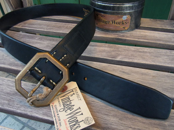 ビンテージワークス レザーベルトVINTAGE WORKS LEATHER BELT DH5684