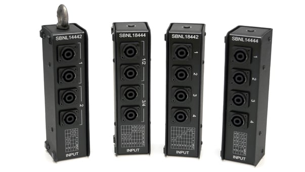 Whirlwind SBNL18444 Speakon Splitter Box 1NL8 4NL4 | Full Compass