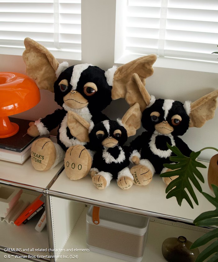 グレムリンのぬいぐるみ3サイズがフリークスストアにて抽選販売