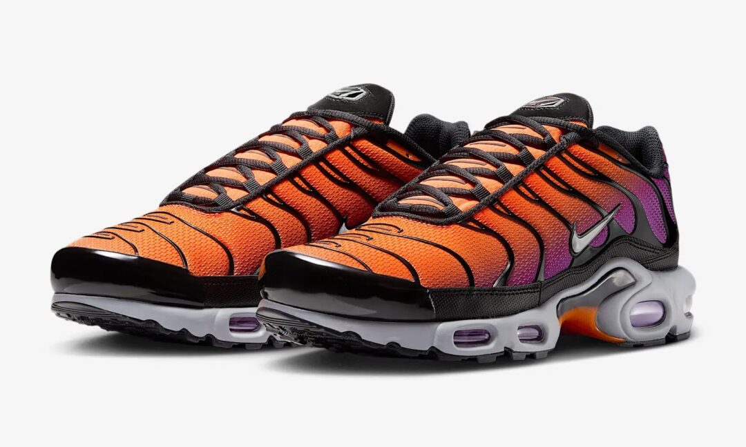 2025年 1/13 発売】NIKE AIR MAX PLUS “Black/Total Orange” (ナイキ