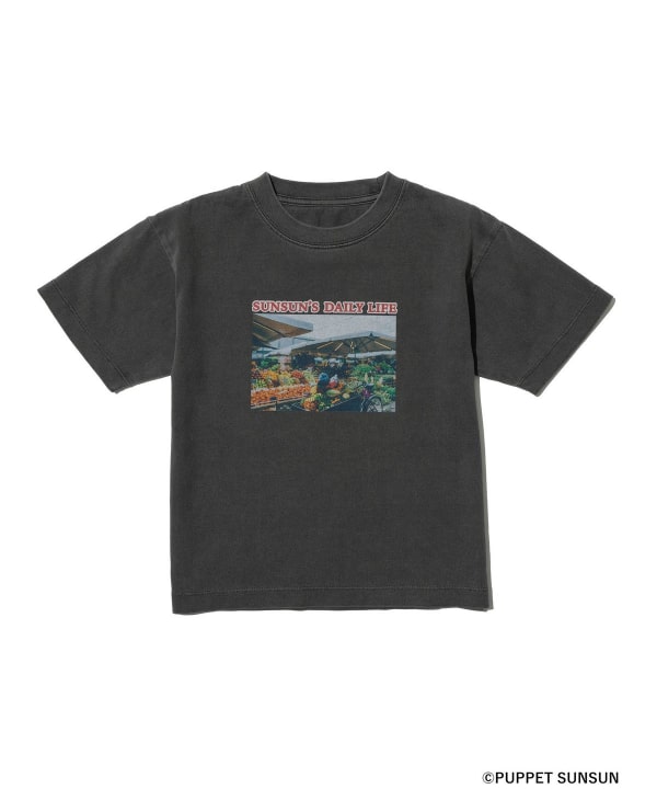 パペットスンスン × B:MING by BEAMS “フェード フォトプリント T