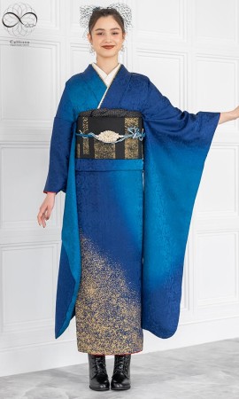 美しいモノトーンの四季｜クール&ビューティ｜【菊京屋】振袖レンタル