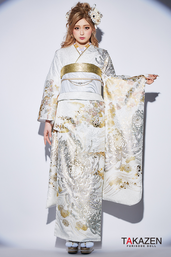 ゆうちゃみ着用派手振袖♡｜成⼈式の振袖ネットレンタルならFURISODE