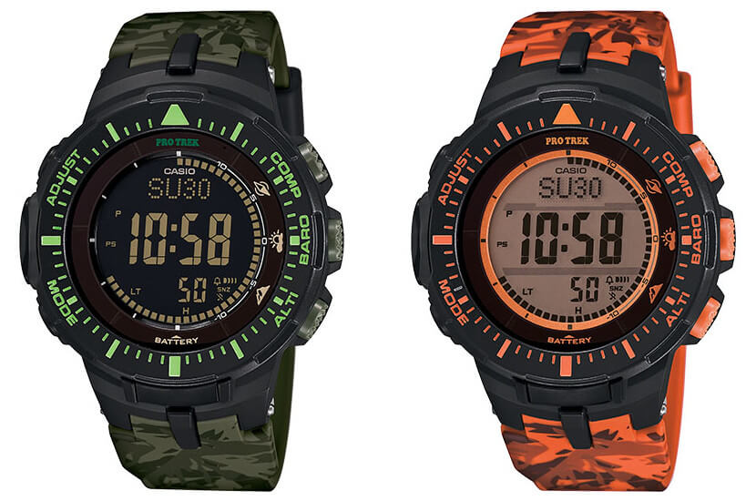 Casio Pro Trek PRG300 Thin and Lightweight USA Models - G-Central