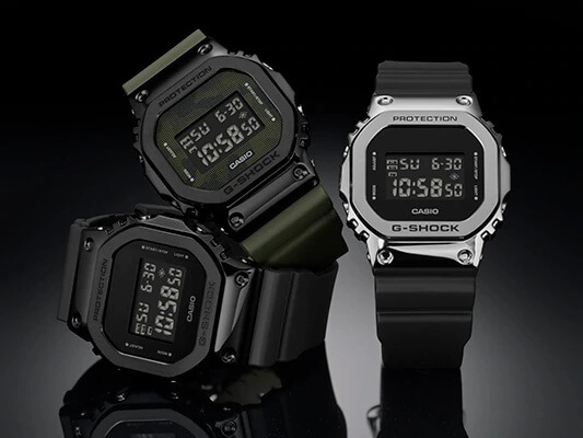 G-Shock GM-5600 with Stainless Steel Bezel - G-Central G-Shock Fan