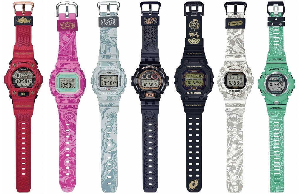 G-Shock Seven Lucky Gods Series (Shichi-Fuku-Jin) - G-Central G