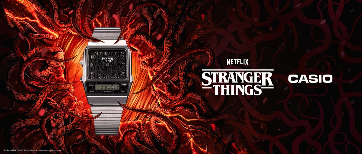Stranger Things collaboration includes G-Shock DW-5600STT-1 and