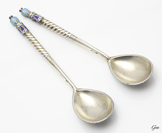 ロシアン クロワゾネ・エナメル スプーン