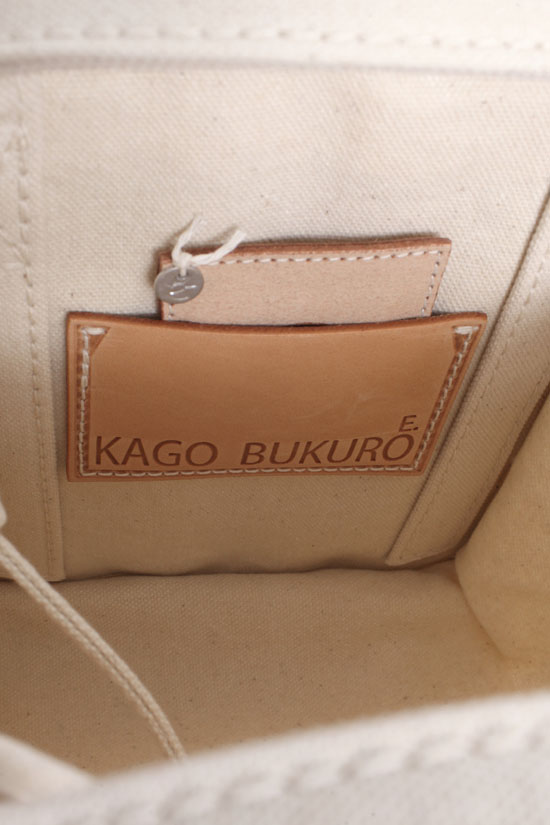 ebagos エバゴス キャンバス・カゴ袋ショルダー