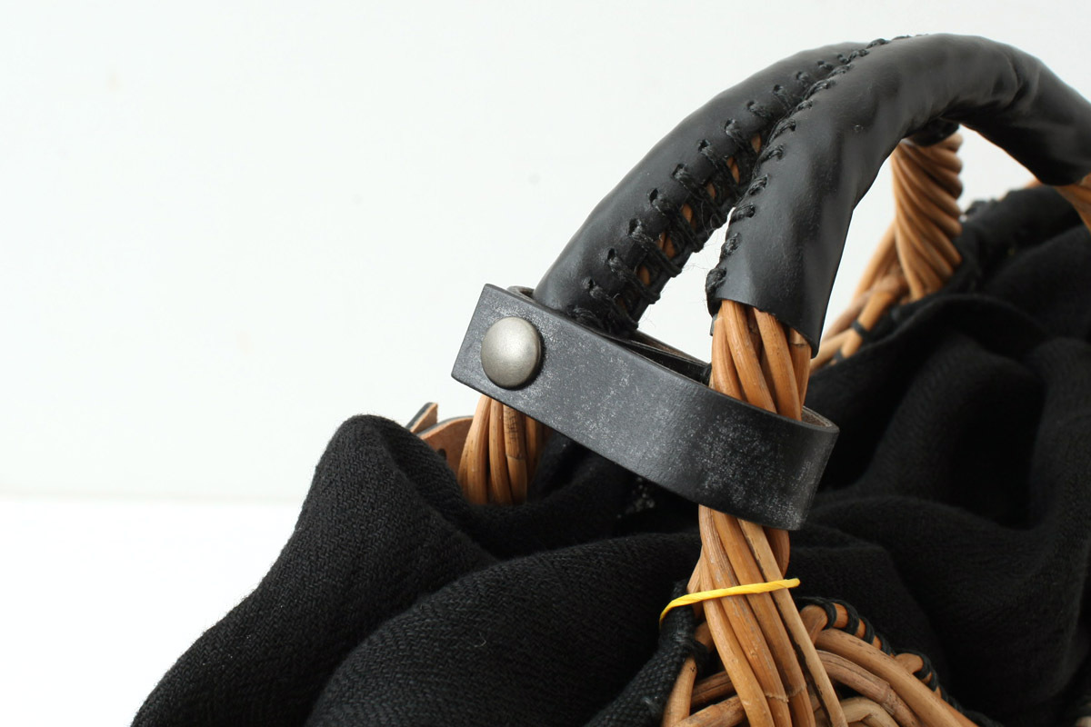 ebagos エバゴス キャンバス・扇トート