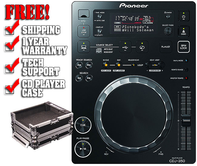 Pioneer CDJ-350K CD Player
