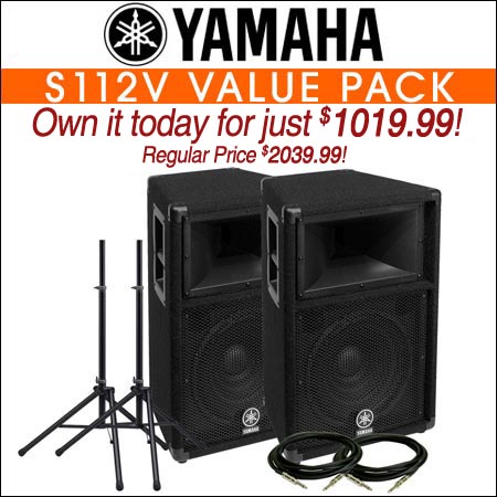 Yamaha S112V, DJ Speakers, DJ Audio, Chicago DJ Equipment