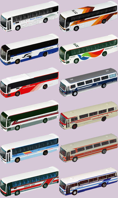 ザ・バスコレクション 第8弾 (全12種+シークレット2種) 12個入り (鉄道