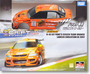 ドリフトパッケージライト R03 D1 YUKE`S CUSCO TEAM ORANGE ランサー