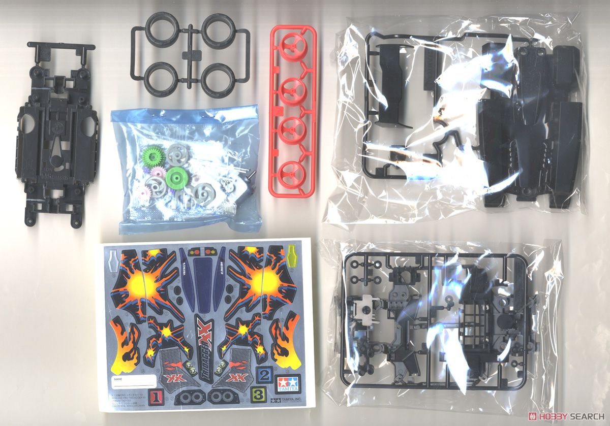 トライダガーXX (ダブルエックス) (MSシャーシ) (ミニ四駆) - ホビー