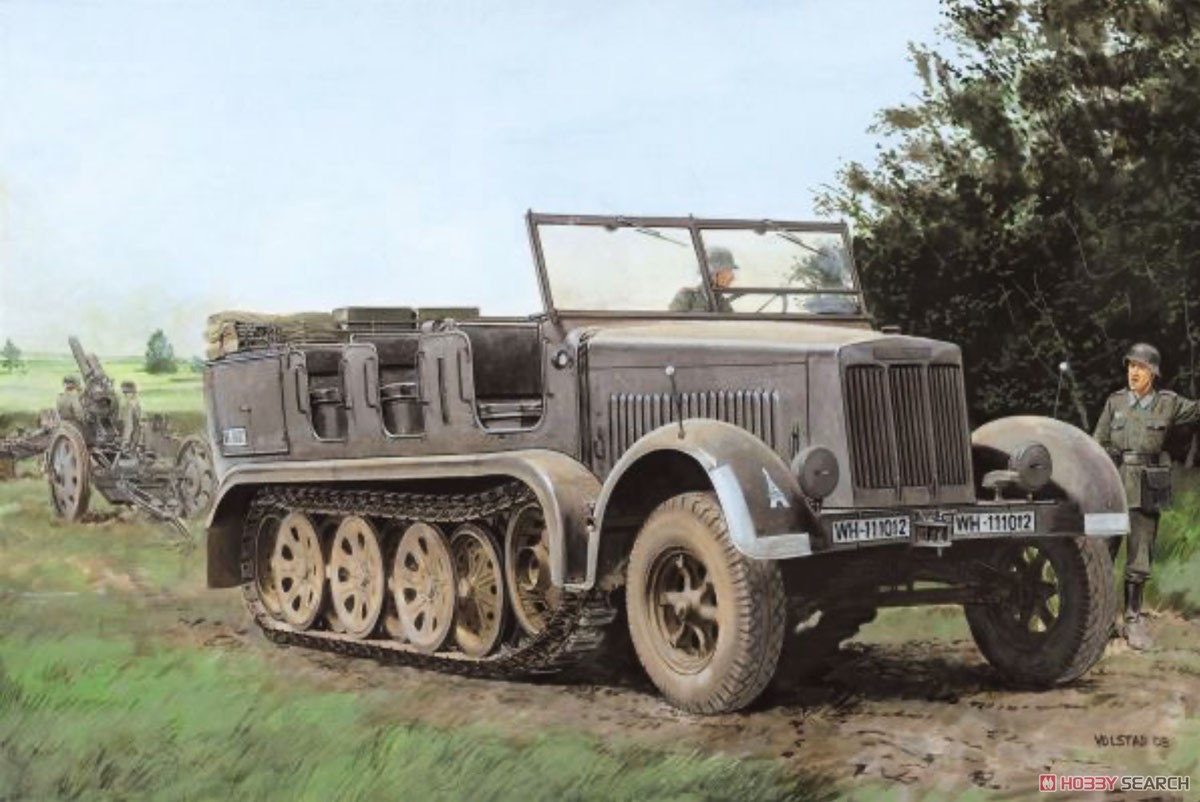 WW.II ドイツ軍 8t ハーフトラック 極初期生産型 (プラモデル