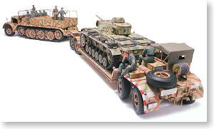 ドイツ18トン重ハーフトラック戦車運搬車(18トン重ハーフトラック＋
