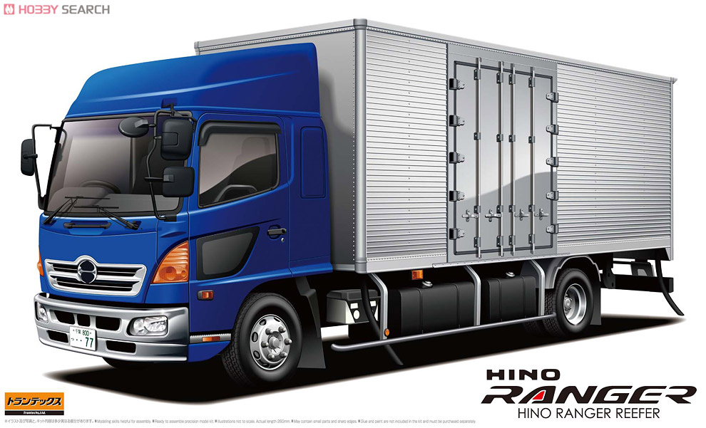 日野 レンジャー 冷凍車 (プラモデル) - ホビーサーチ カーモデル