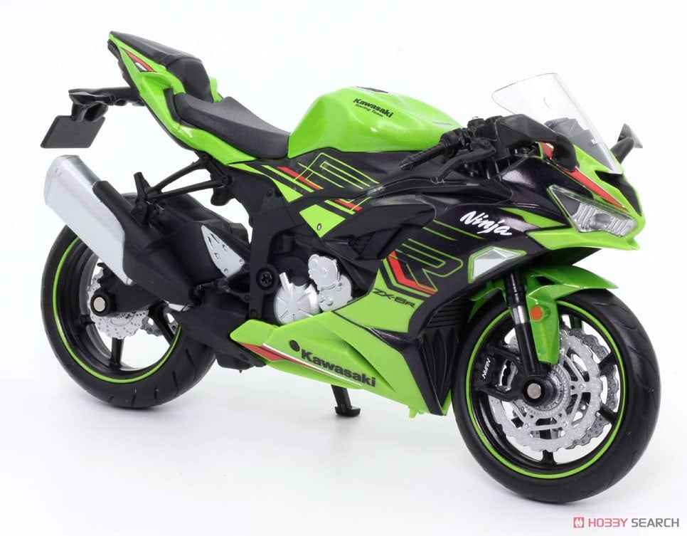 2023 Kawasaki Ninja ZX-6R 緑 (ミニカー) - ホビーサーチ ミニカー