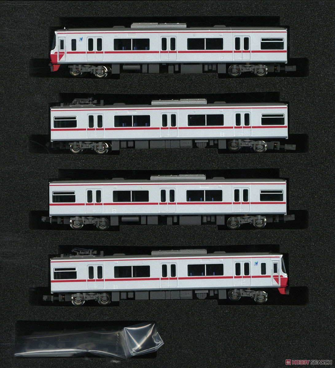 名鉄 3300系 (1・2次車・新塗装) 増結4両編成セット (動力無し) (増結