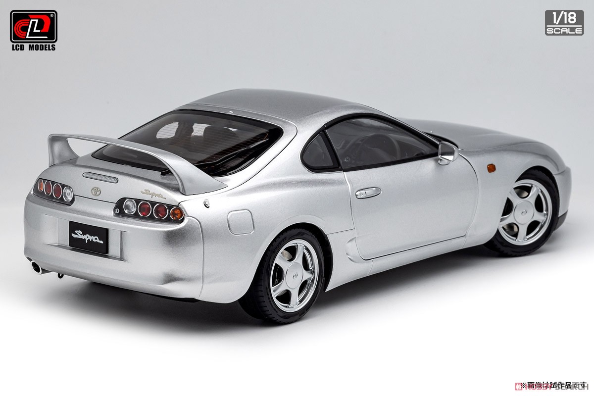 Toyota Supra A80 シルバー (ミニカー) - ホビーサーチ ミニカー