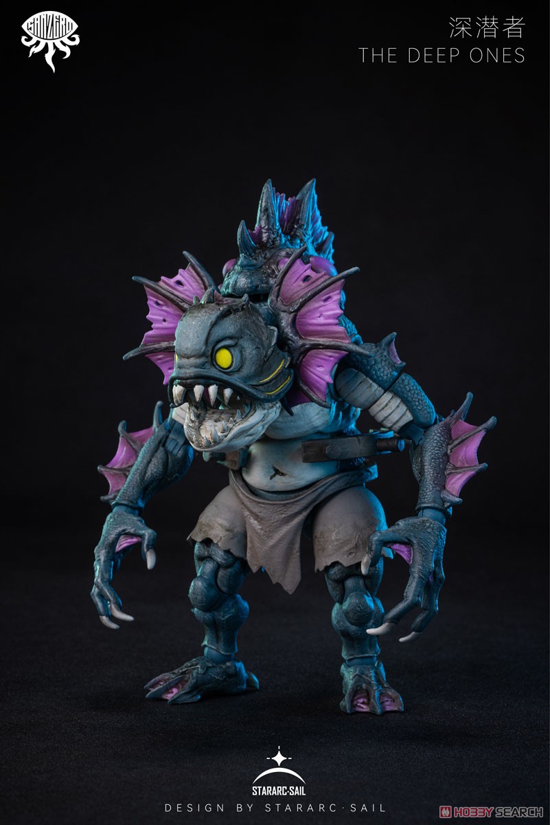 THE DEEP ONES(ザ ディープ ワンズ) 可動フィギュア(パープル) (完成品