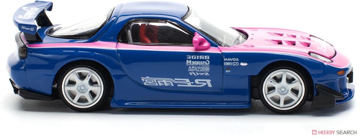 マツダ RX-7 RE雨宮 ブルー ピンク (ミニカー) - ホビーサーチ ミニカー