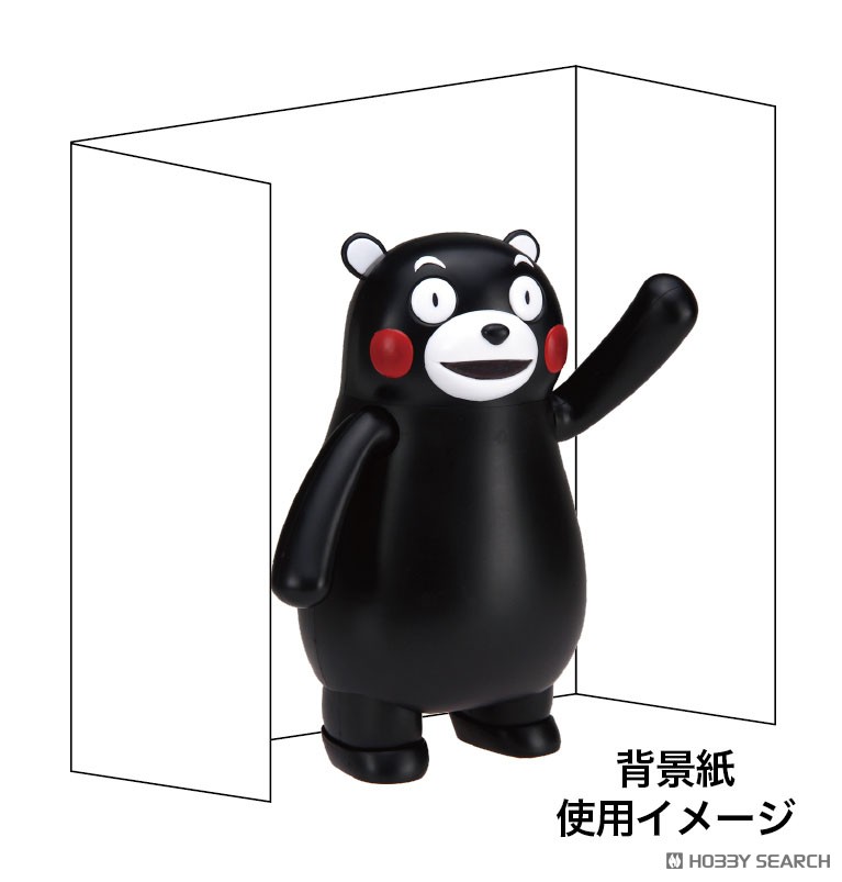 くまモンのプラモ くまモン15周年記念 特別背景紙付き (プラモデル